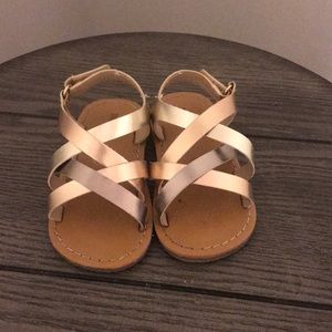 Gold Sandals